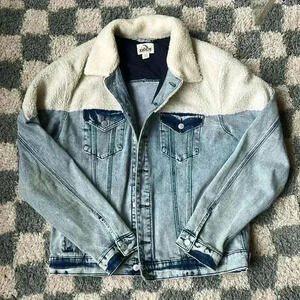 Jordache Vintage Denim & Sherpa Jacket